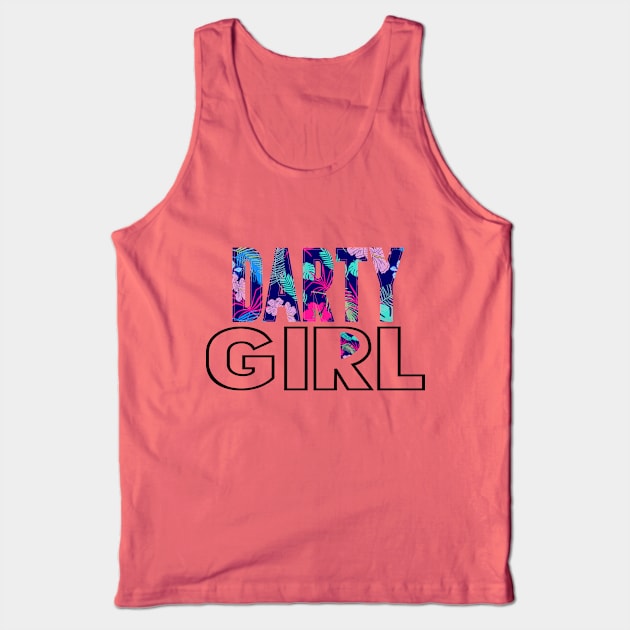 DARTYB GIRL Tank Top by theplaidplatypusco